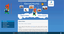 Desktop Screenshot of externato-picapau.com